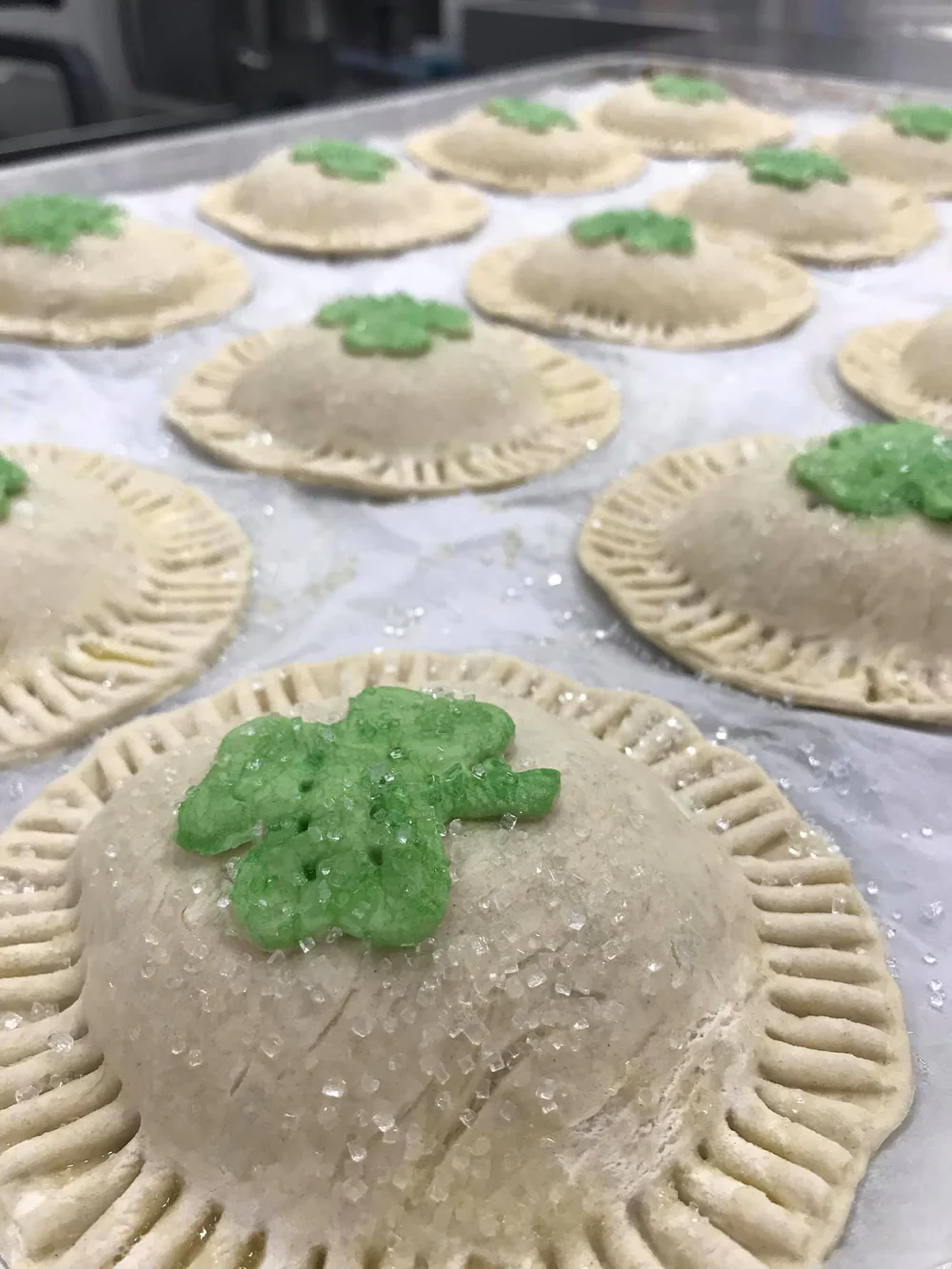 St Patrick’s Day Irish Whiskey Apple Hand Pie