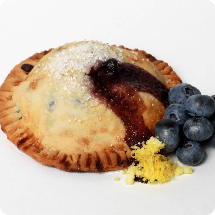 Boozy Blueberry-Lemon Hand Pies