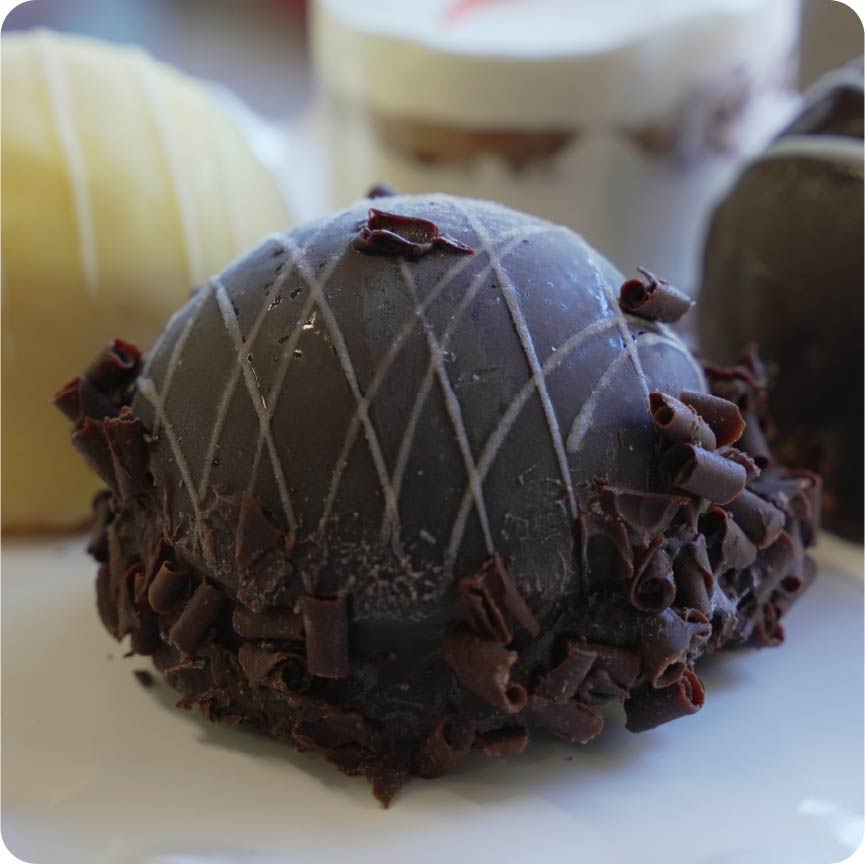 Chocolate Ganache Bombs