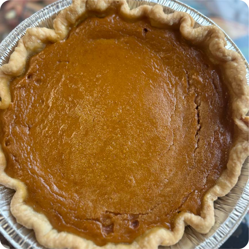 Drunken Pumpkin Pie